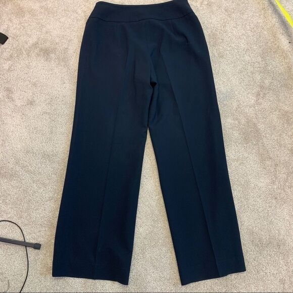 Jones New York essentials black work career lined dress pant trousers 6 - Picture 2 of 14